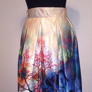 Stunning & Unique Multicolored Skirt. Only $8!